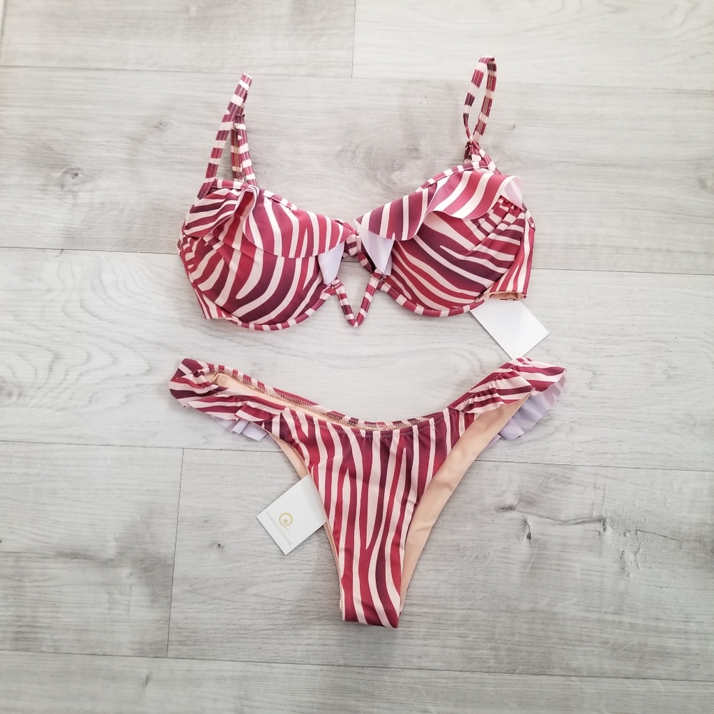 Plumeria Bikini Swimwear